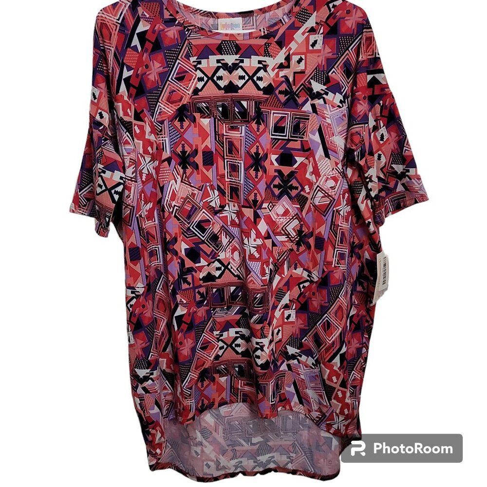 Lularoe Irma Aztec High low Tunic